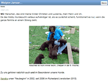 Tablet Screenshot of labrador-vom-sandkoeppchen.de